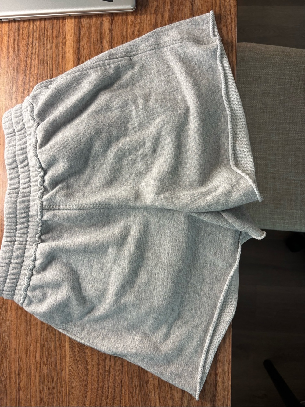 H&M Light Gray Pull-On Shorts